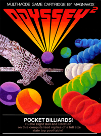 Pocket Billiards Magnavox Odyssey 2  box art